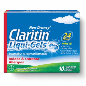 Claritin liqui gels